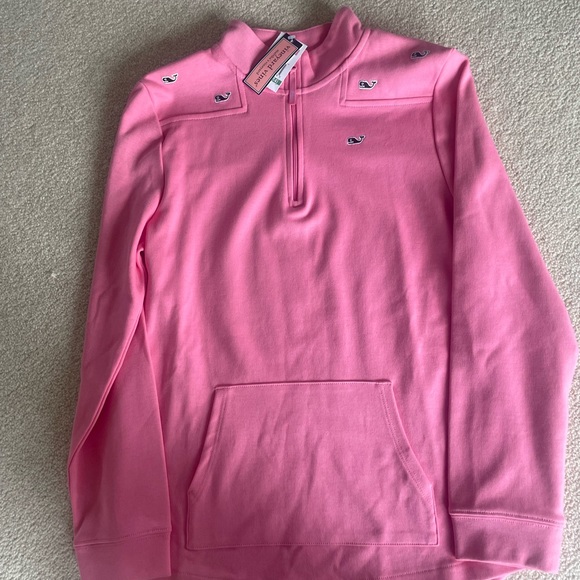 Vineyard vines girls pink sweatshirt. Size 14 - Picture 4 of 4